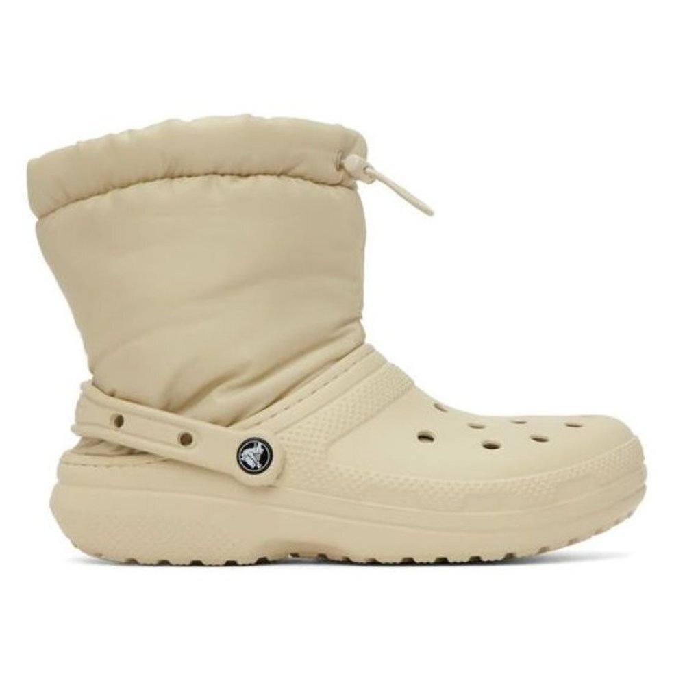 Crocs Men's Beige Winter Clogs